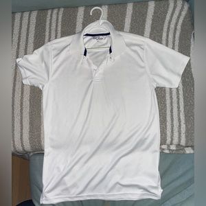 GALAXY BY Harvic White Polo Shirt